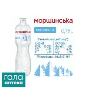 Вода минеральная Моршинская