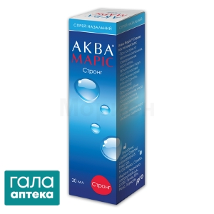 АКВА МАРІС СТРОНГ спрей наз., р-н по 30 мл у флак. з доз. пристр.