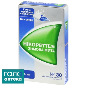 Никоретте зимняя мята