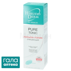 Лосьйон-тонік очищуючий Гірудо дерм ойл проблем