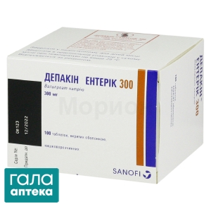 Депакін ентерік