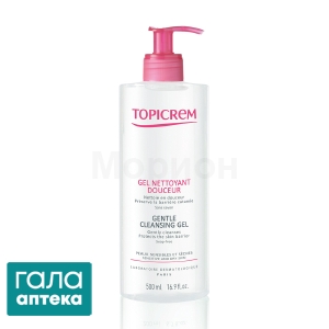 Топікрем м 'який очищ.гель 500мл