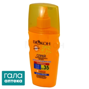 Спрей для безопасного загара SPF-35