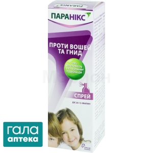 Паранікс протипедикульозний спрей 100мл