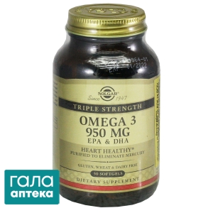 Потрійна омега-3 ЕПК і ДГК