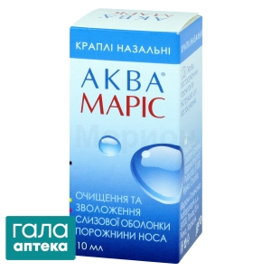 АКВА МАРІС краплі наз. по 10 мл у флак.-крап.