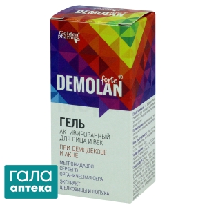 Демолан форте гель для лица и век