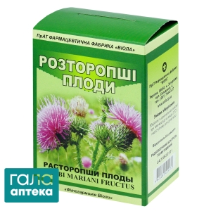 Розторопші плоди по 100 г у пач. з внут. пак.