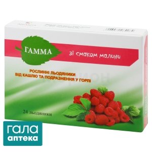 Гамма от кашля и раздражения в горле