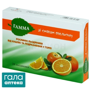 Гамма от кашля и раздражения в горле