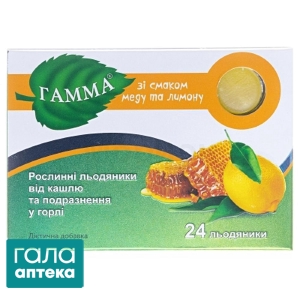 Гамма от кашля и раздражения в горле