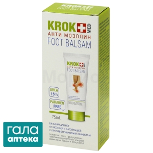 Крок мед анти мозолін бальзам для ніг