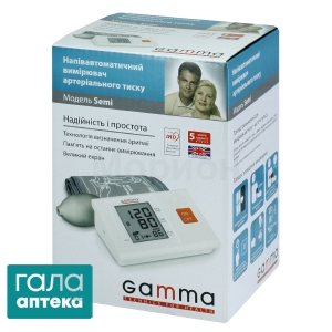 Вимірювач артеріального тиску Гамма