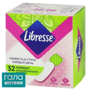 Прокладки гігієнічні Лібресс дейлі фреш нормал