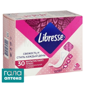 Прокладки гігієнічні Лібресс дейлі фреш плюс