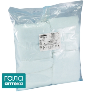 Серветки мед.марл.стер. (10х10)см 8шар. №100 Славна (1610179)