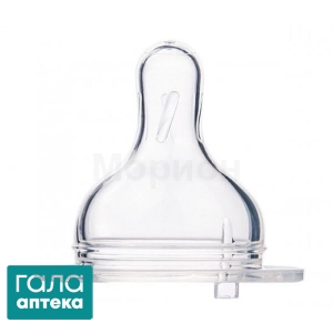 Соска силіконова на пляшку Ізістарт