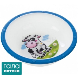 Тарілка пластикова