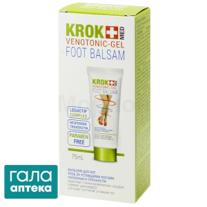 Крок мед венотонік гель-бальзам для ніг