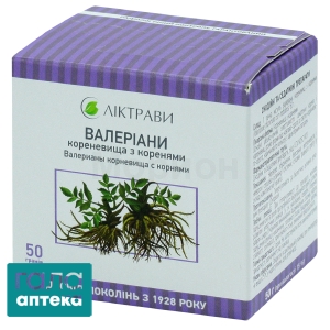 Валеріани кореневища з коренням