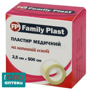 Фемили пласт пластырь на нетканой основе