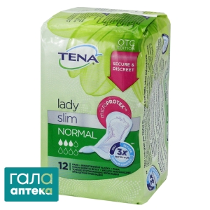 Прокладки урологические Тена леди слим нормал