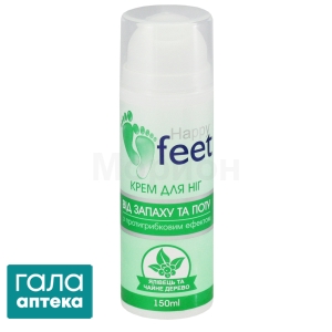 Крем для ніг Хеппі фіт від запаху та поту