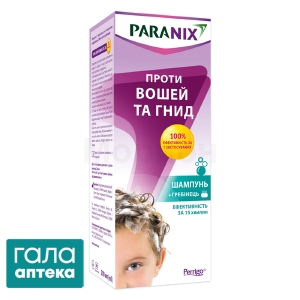 Параникс шампунь для лечения педикулеза