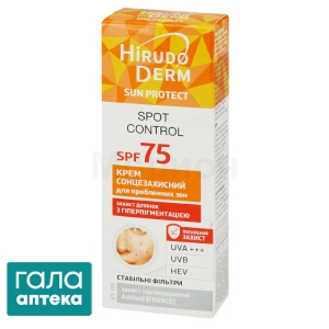 Спот контрол крем солнцезащитный Гирудо дерм сан протект
