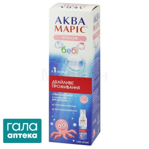 Аква марис беби интенсив спрей назальный