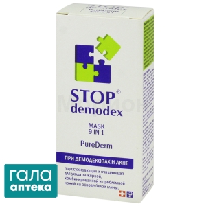 Стоп демодекс маска 9 у 1 Пуредерм