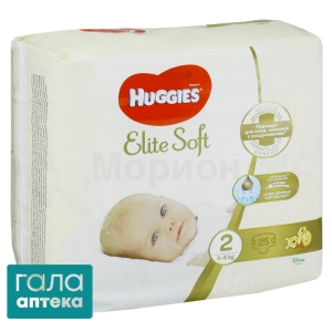Підгузки Хаггіс еліт софт