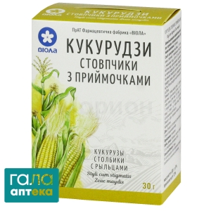 Кукурудзи стовпчики з приймочками