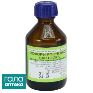 Софори японської настойка