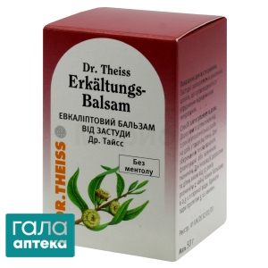 Др. Тайсс эвкалиптовый бальзам от простуды