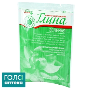 Глина косметич. зелена 60г